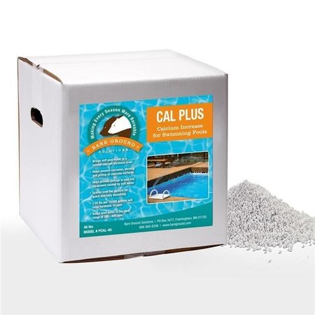 BARE GROUND WINTER Bare Ground Winter PCAL-40 40 lbs Box Pool Cal Flake PCAL-40